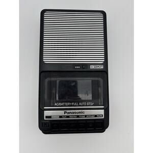 Panasonic RQ-2102 Slim Line Portable Cassette Tape Player & Recorder *TESTED*